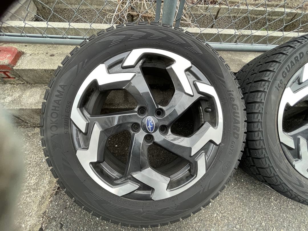 スバル XV純正ホイール　スタッドレスセット 225/55R18