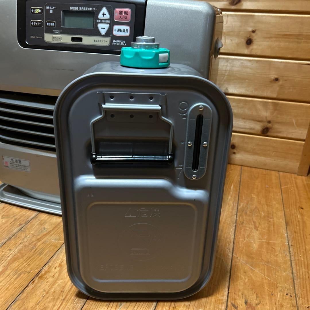 DAINICHI FW-61714SLX 石油ファンヒータータンク9L￼