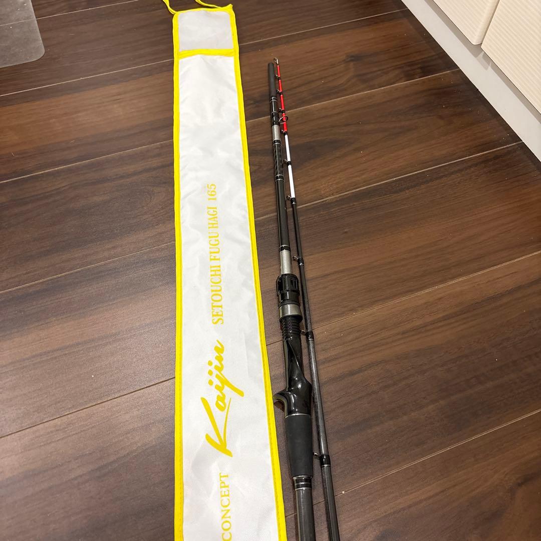 Kaijin 瀬戸内フグハギ165 竿袋付き