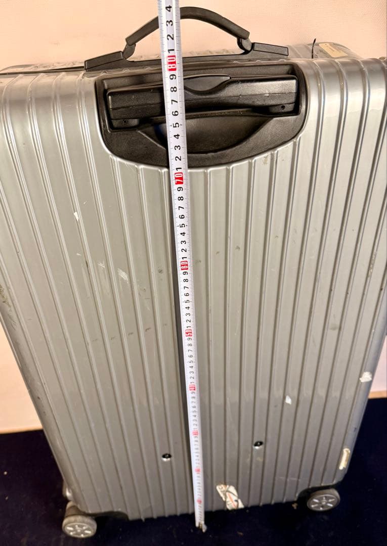 RIMOWA キャリーケース シルバー スーツケース 4輪