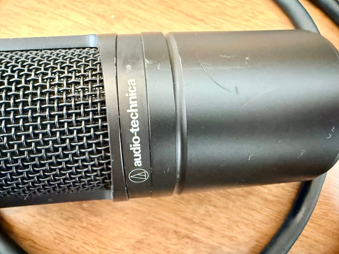 オーディオテクニカ マイク AT2020 スタンド付き