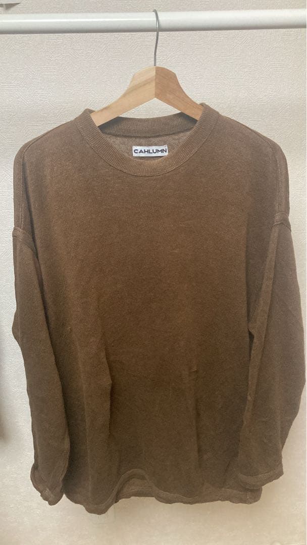 トップス CAHLUMN French Linen Long SleeveT