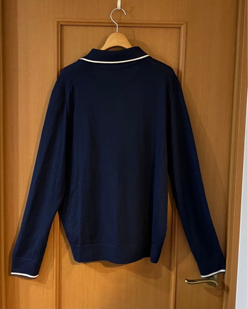 RLX ゴルフ パフォーマンス ポロカラー セーター ラルフローレン ネイビー
