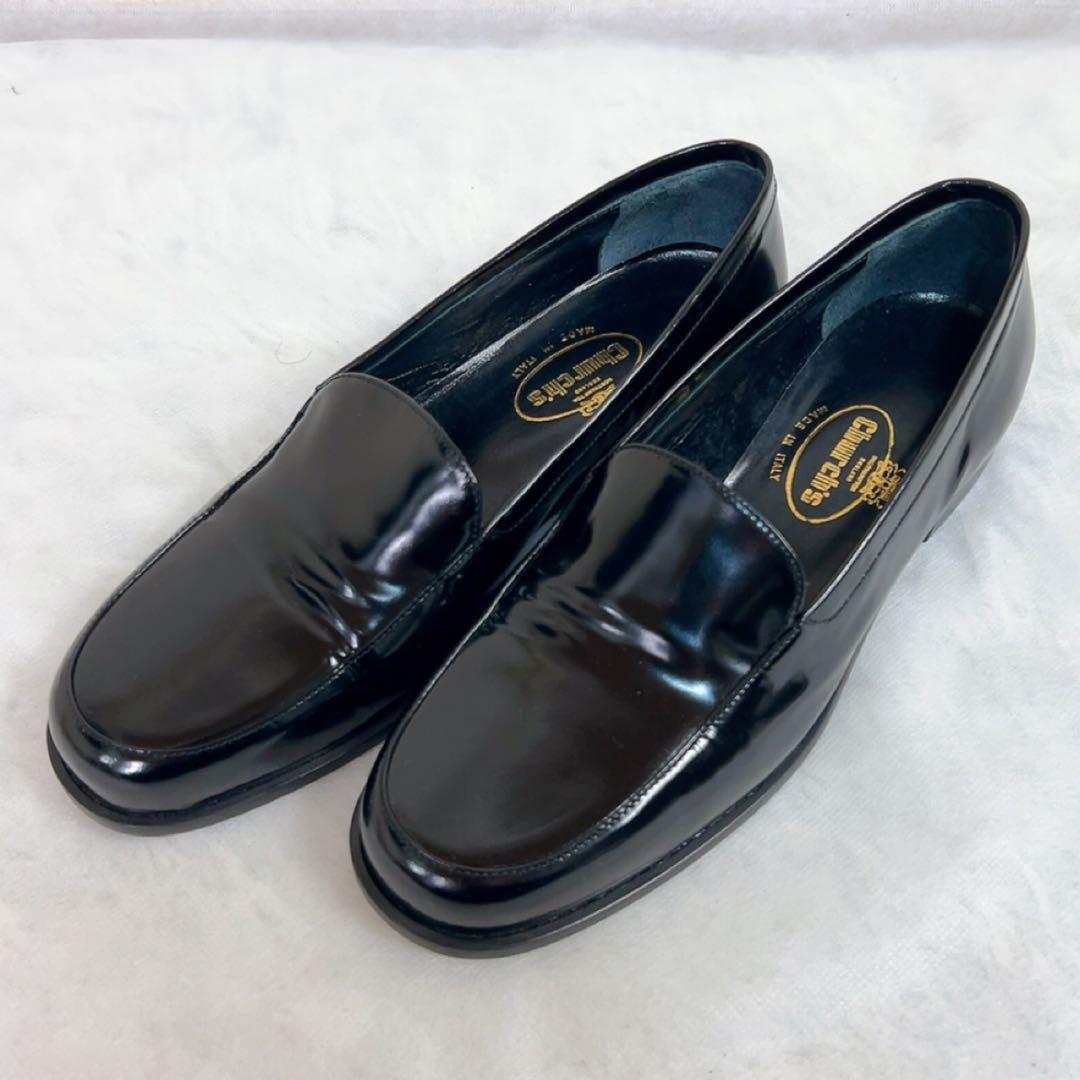 【美品】チャーチ ローファー 37 23.5cm ブラック 黒 イタリア製