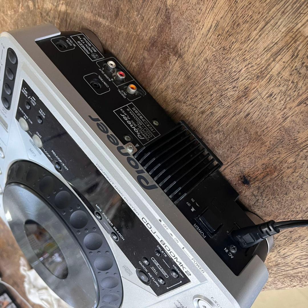 K◇動作品　Pioneer　CDJ-800MK2　ターンテーブル　DJ機器