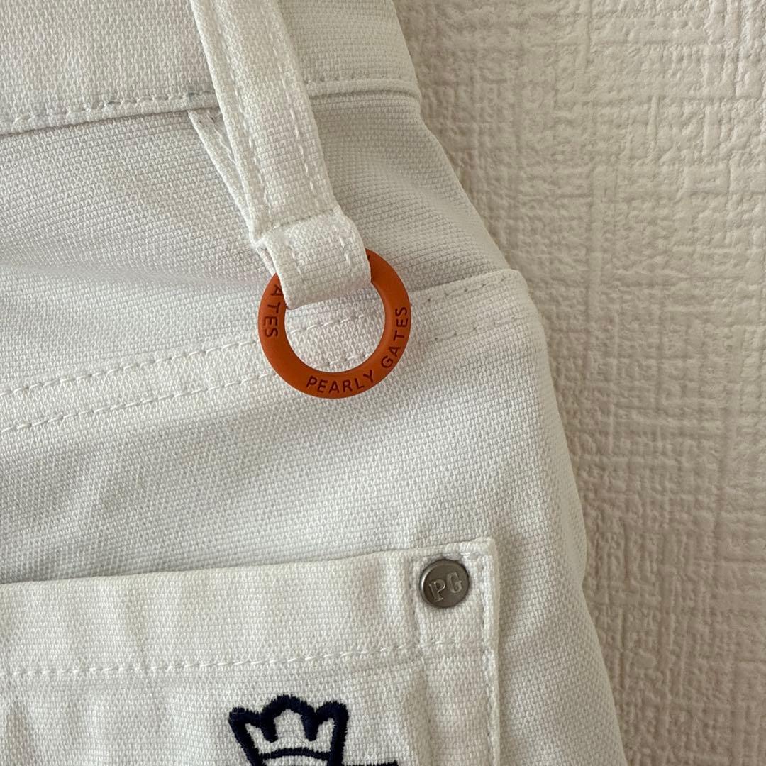 パーリーゲイツ　ハーフパンツ　短パン　白　ホワイト　3 S