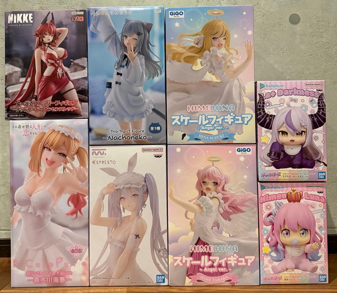 【まとめ売り】HIMEHINA等プライズフィギュア 8体セット