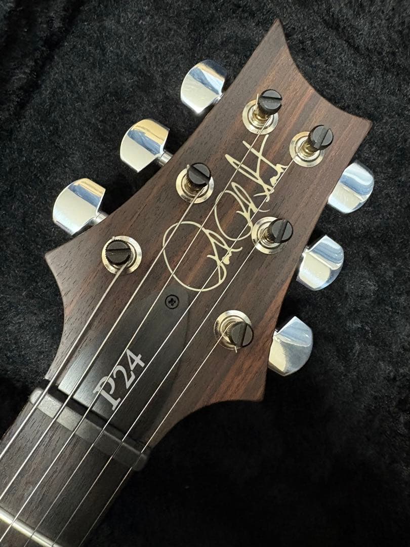 【美品】PRS P24 Orange Tiger 10top ピエゾ搭載