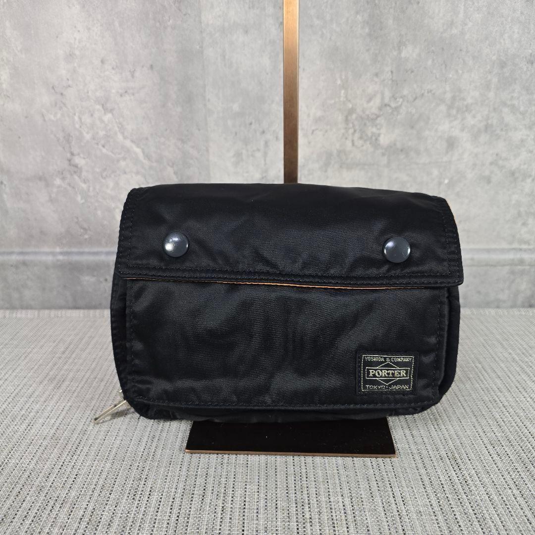 超美品　PORTER　ポーター　タンカー　ショルダーバッグ　ポーチ　クロスボディ