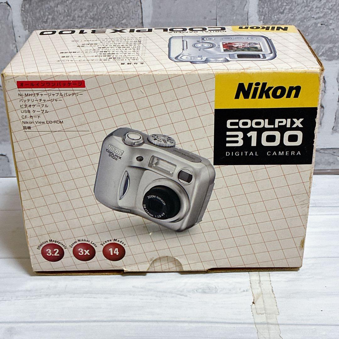美品　Nikon COOLPIX 3100 デジカメ 箱付き