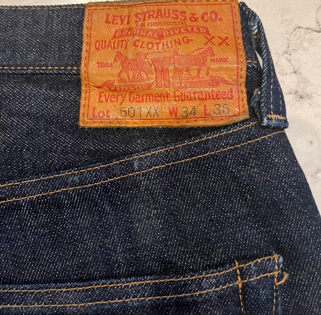 珍品 Levi's 501XX LVC 1947年 W34 L36 日本製 復刻