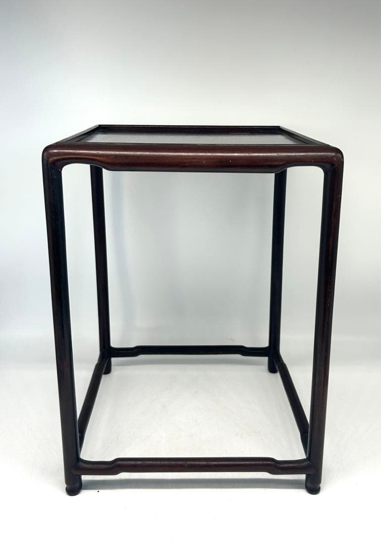 紅木　花台　したん　唐木　茶道具　送料込み1020