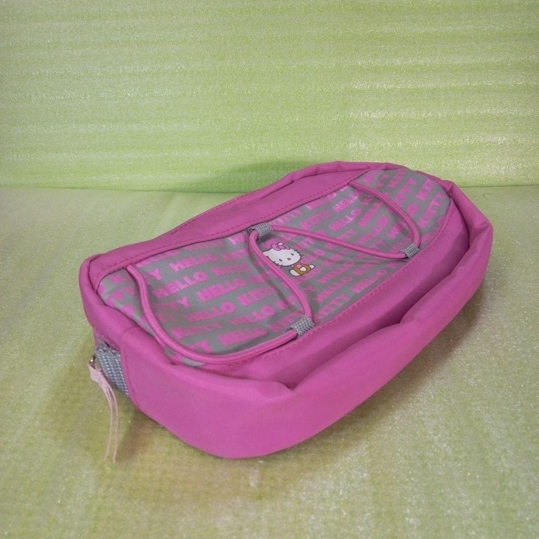 ハローキティ　ウェストバッグ　ヒップバッグ　ボディバッグ　ピンク　2005　レア