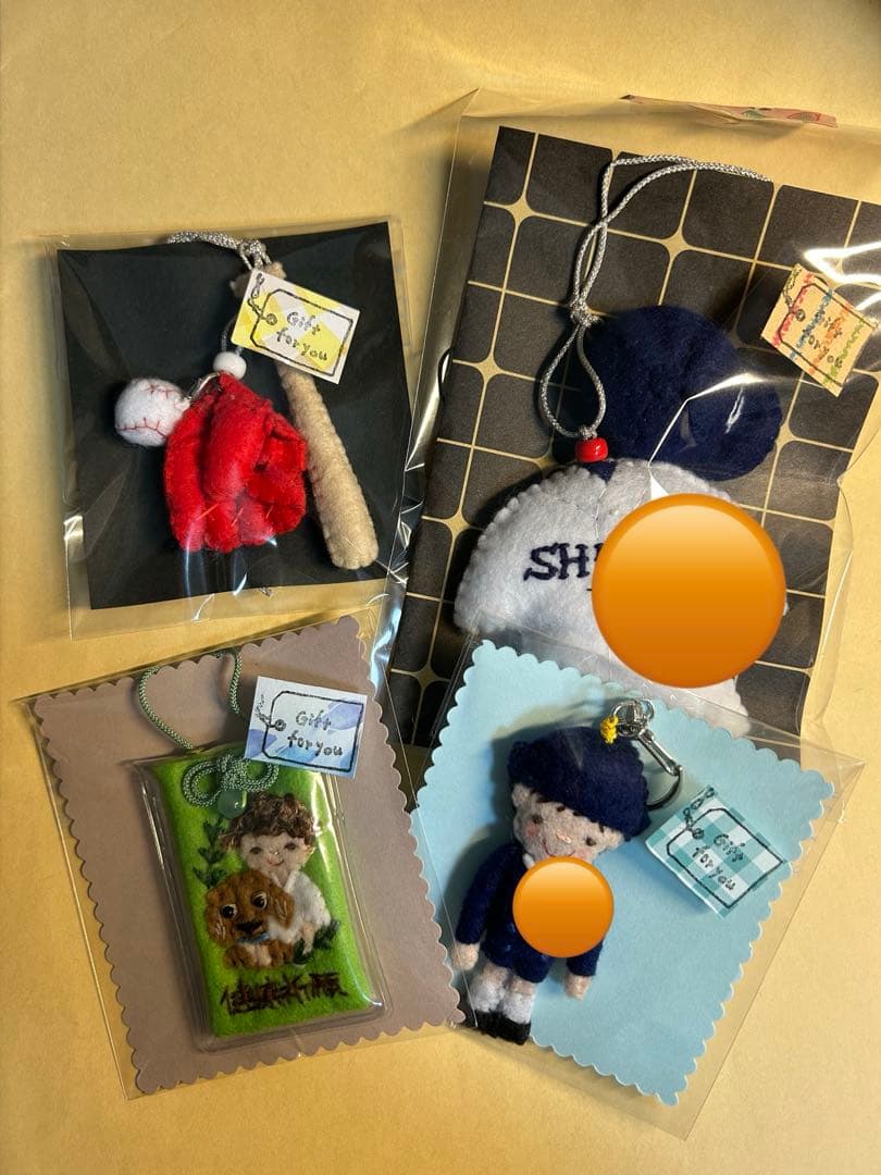 オーダー　フェルトマスコット