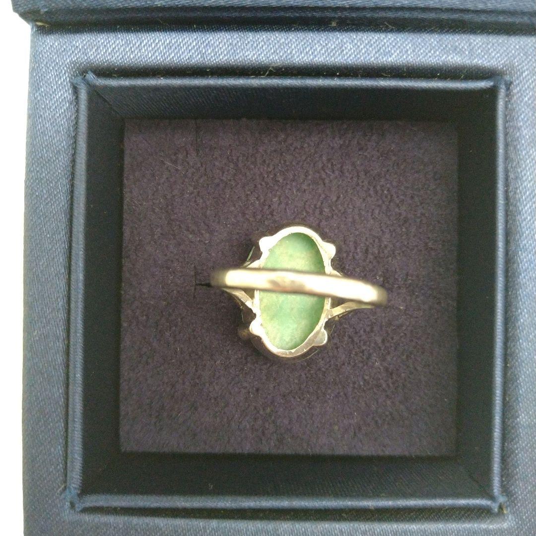 アンティーク　オーバルストーン？リング