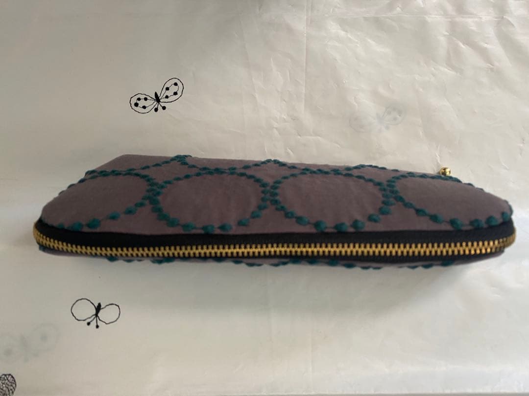 専用　ミナペルホネン　ハンドメイド　バック　長財布