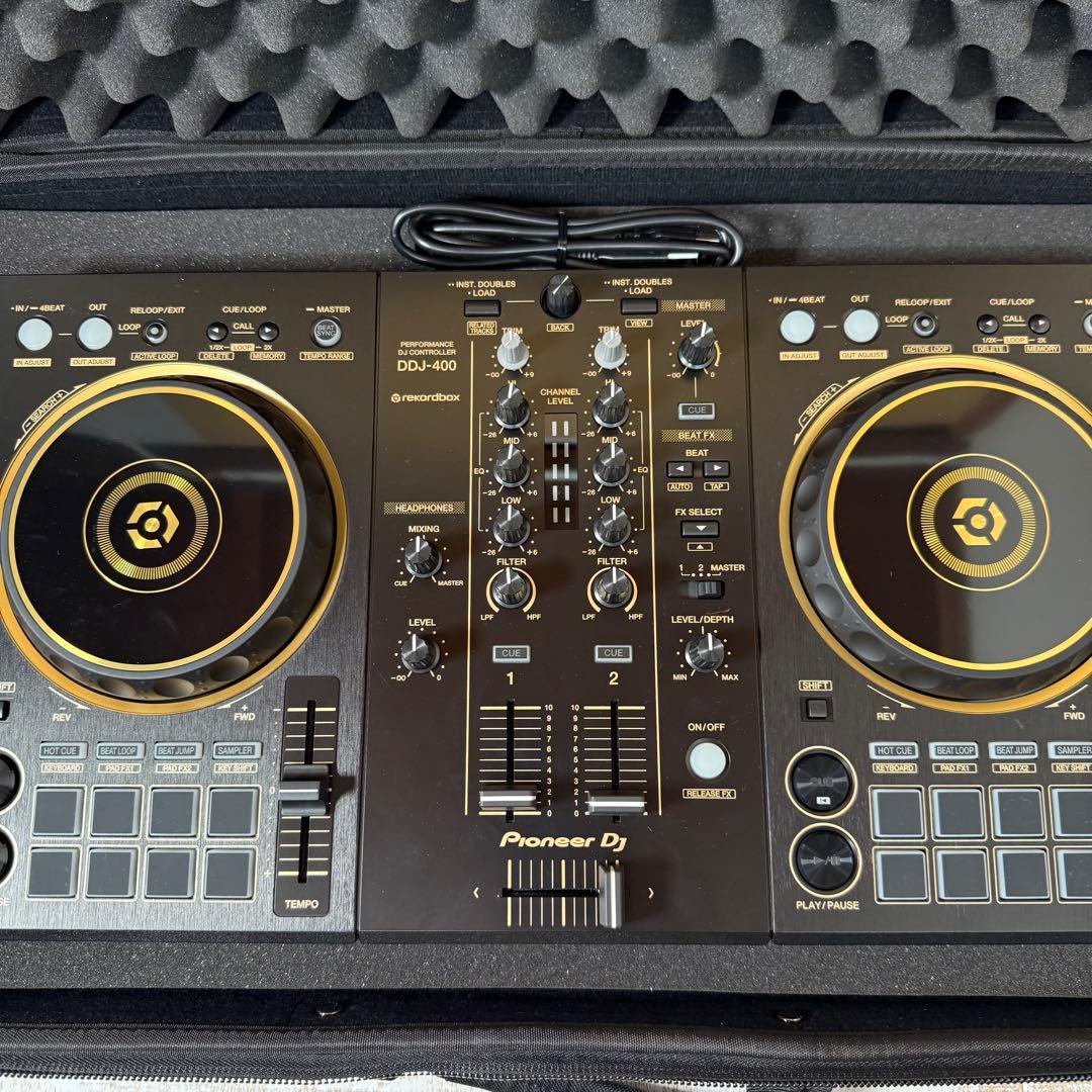 Pioneer DDJ-400-N DJコントローラー　限定　ゴールド DJ機器