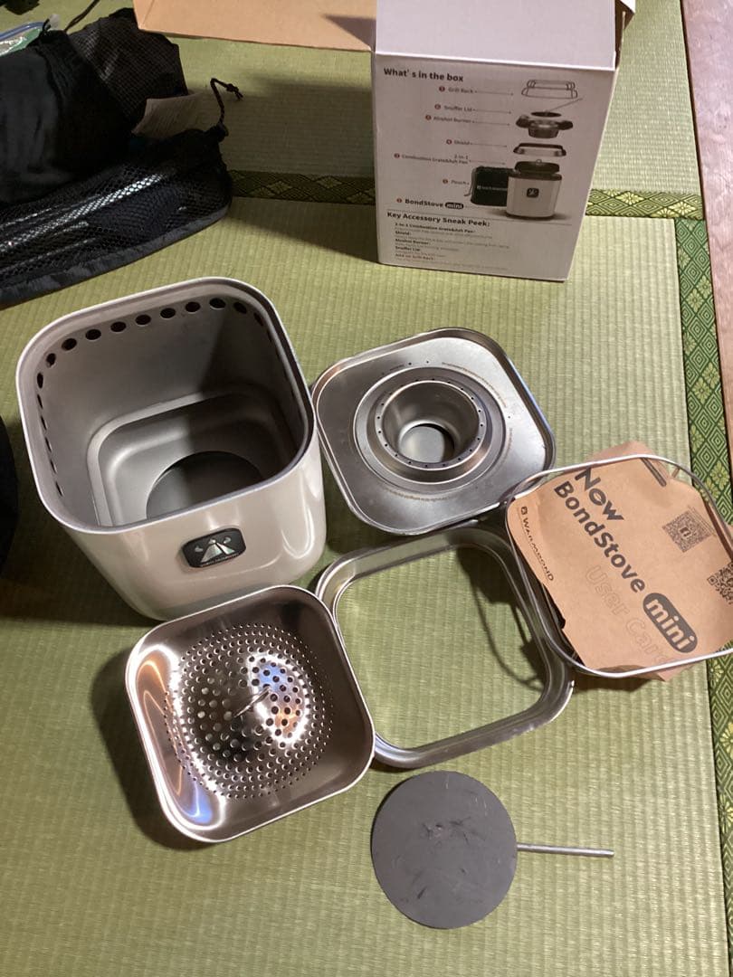 レアなWARMBOND の BondStove Mini ストーブ　ミニ　極美品