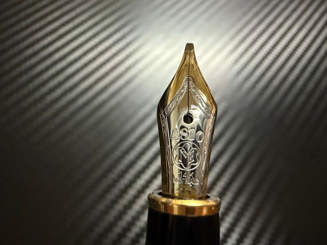 未使用に近い モンブラン マイスターシュテュック 144 中白 B 万年筆