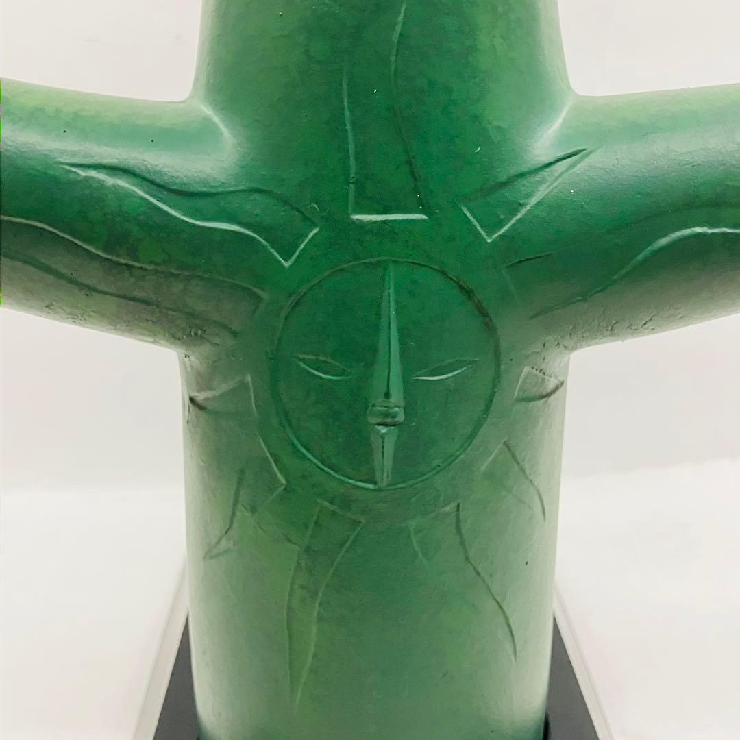 【激レア】美品 箱付き 昭和レトロ 太陽の塔　岡本太郎　オブジェクト 青銅