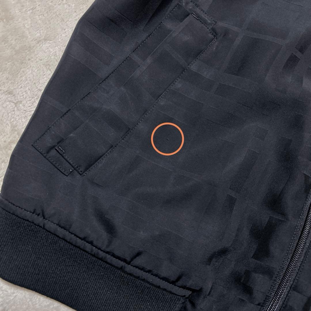 美品 バーバリー ブラックレーベル 2way シャドー チェック ブルゾン L