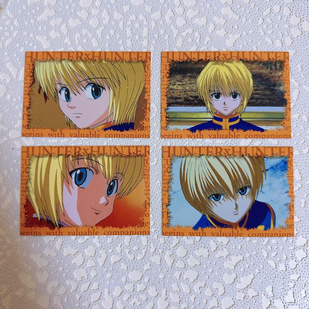 HUNTER×HUNTER クラピカ　スクラッチカード4枚 非売品