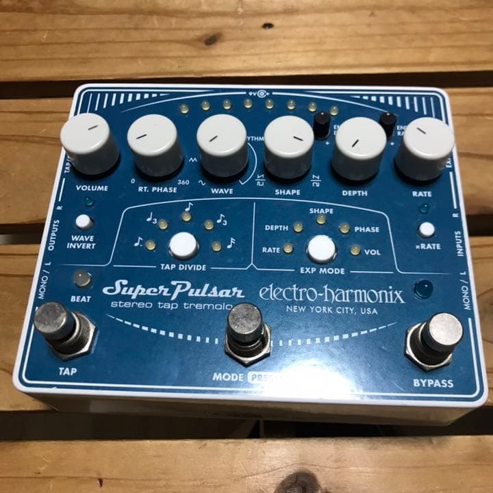 electro-harmonix Super Pulsar トレモロ