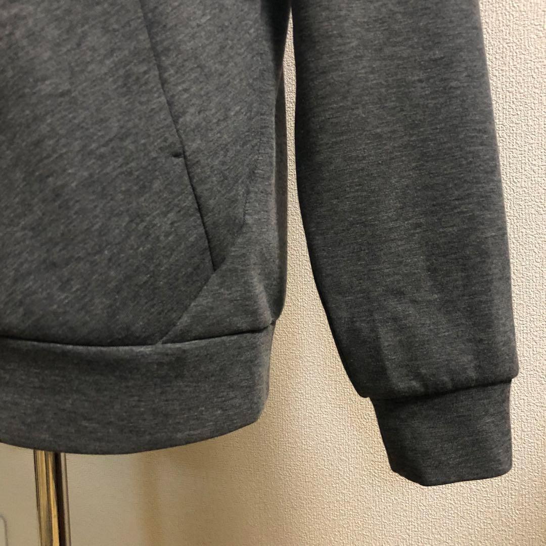 オークリー テック系 ジップアップ ジャケット◆グレー XLサイズ