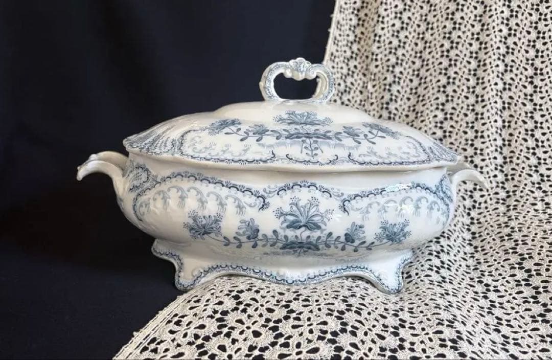 美品 サンタマン窯 レジャンス REGENCE レギュミエ スーピエール