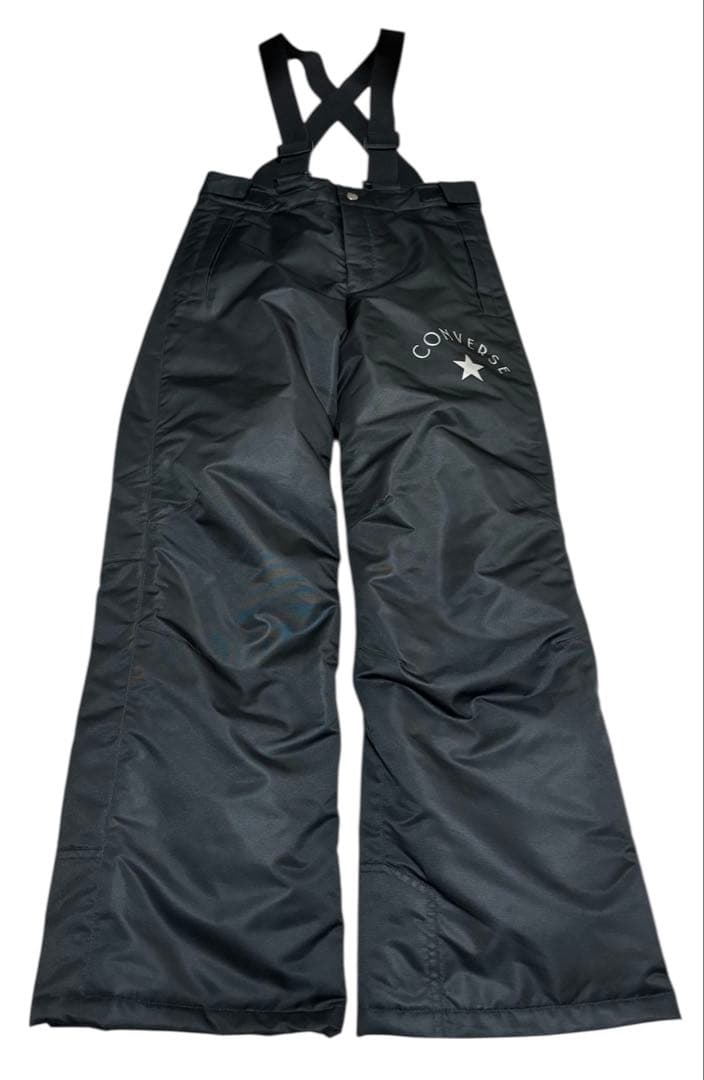 新品スキースノボウェア150コンバース上下セパレートセットサイズ調整可能男女兼用