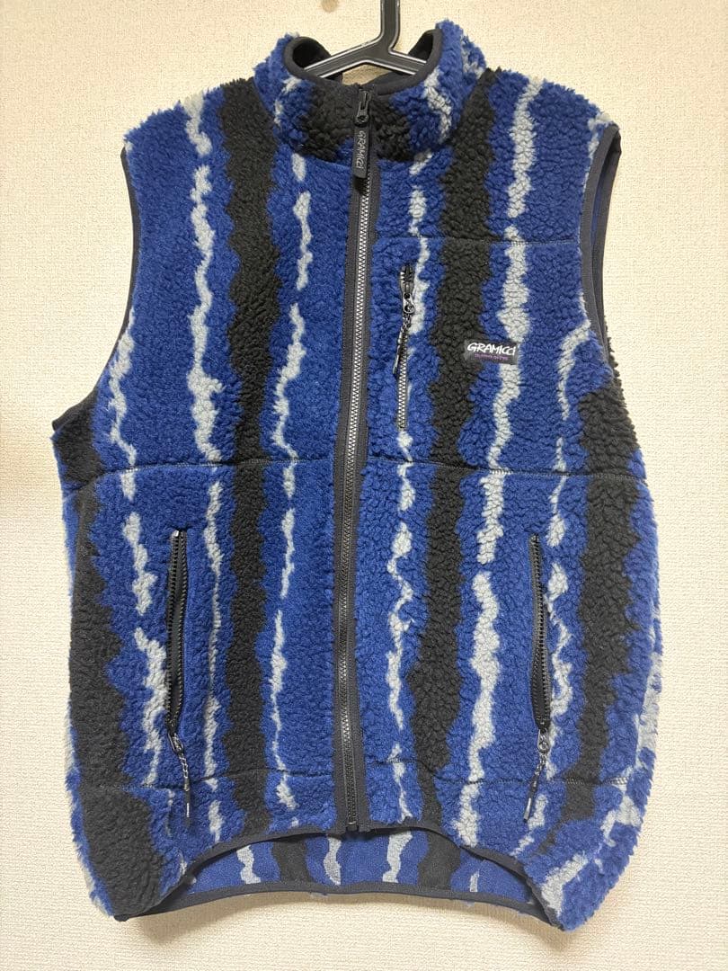 トップス Gramicci RIPPLE SHERPA VEST