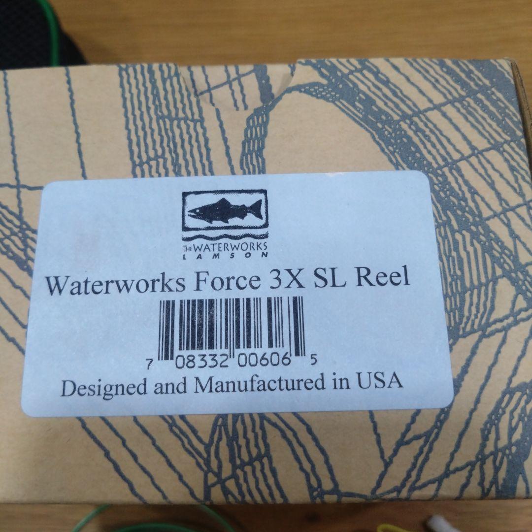 ウォーターワークス　ラムソン　フォース 3X SL　フライリール　フライライン