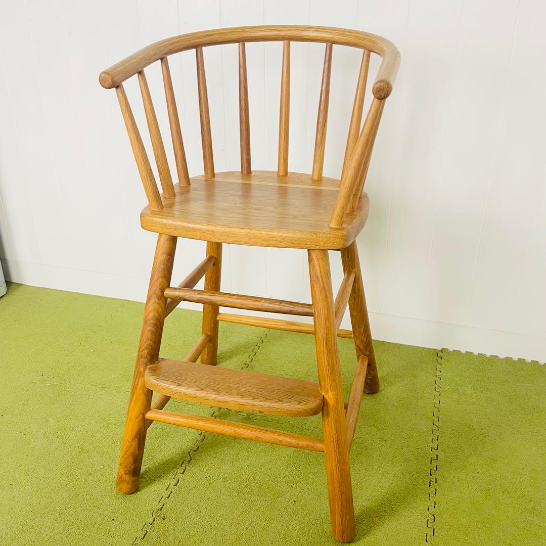 クラッシュゲート イージーライフ 関家具 ポピー キッズチェア 北欧 オーク材