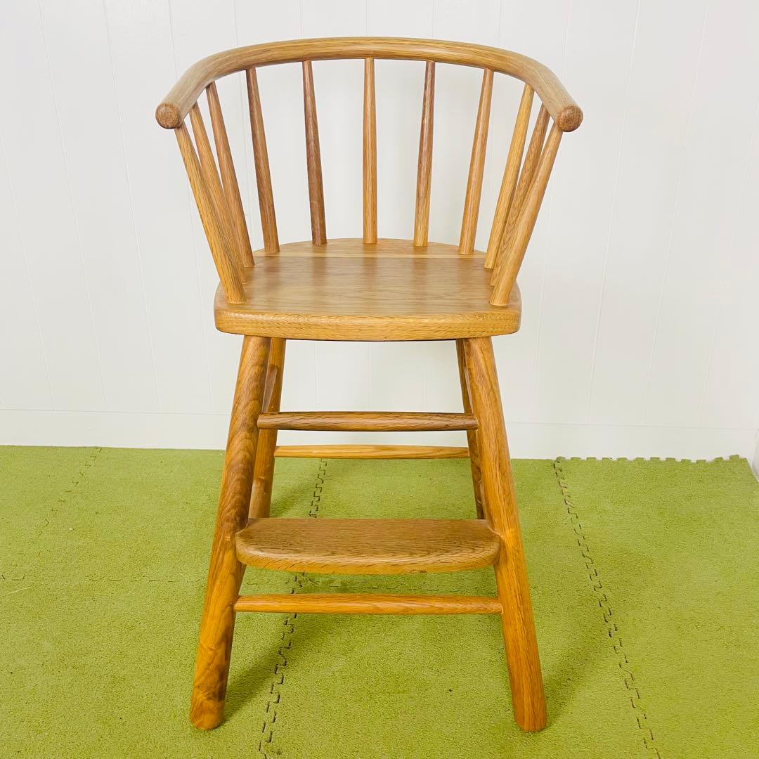 クラッシュゲート イージーライフ 関家具 ポピー キッズチェア 北欧 オーク材