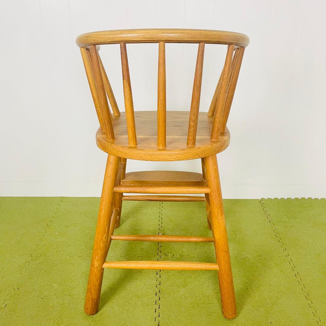 クラッシュゲート イージーライフ 関家具 ポピー キッズチェア 北欧 オーク材