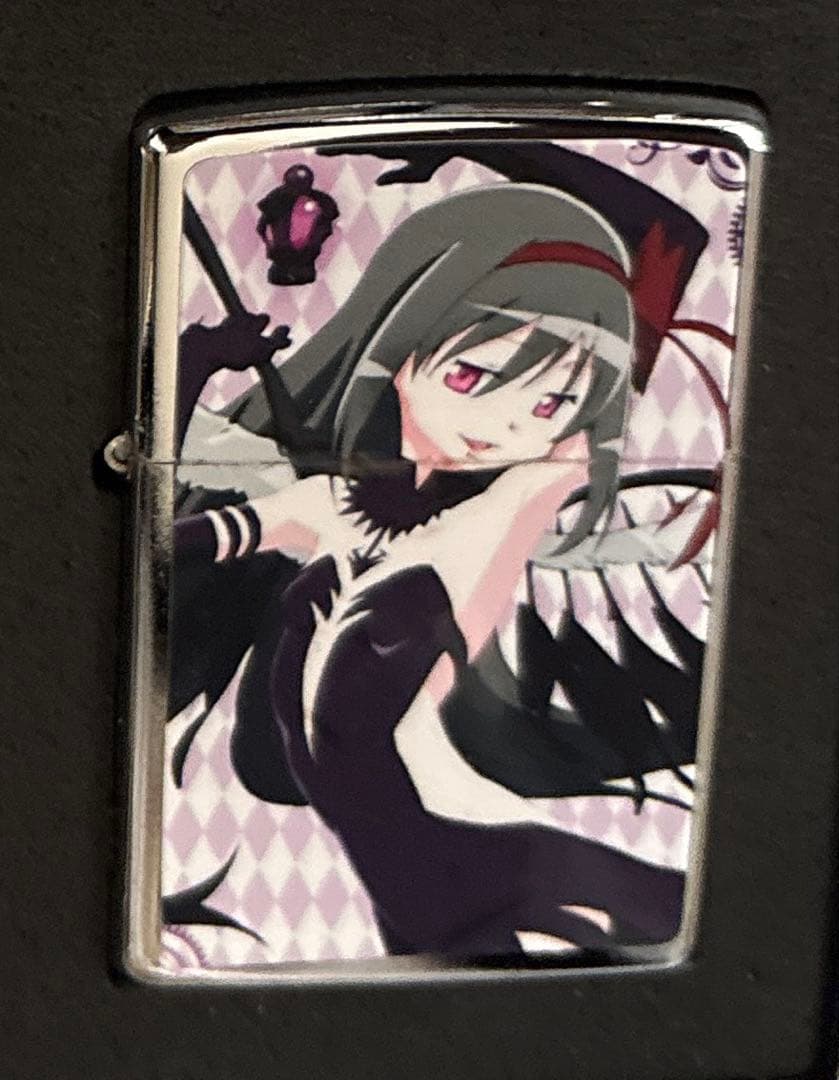 まどか☆マギカ　悪魔ほむら　美少女　オイルライター　zippo 風　BMM４