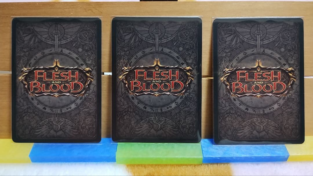 Flesh and Blood 嵐からの避難 3枚セット FaB