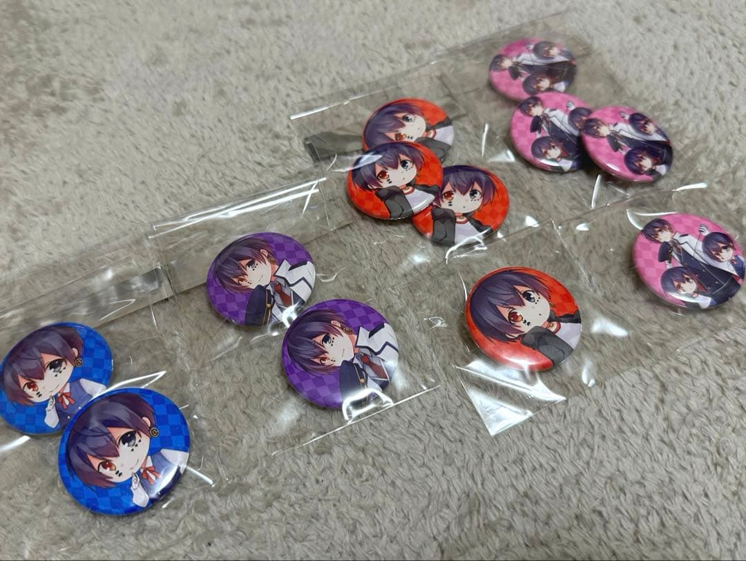 あっとくん あとわん 缶バッジ