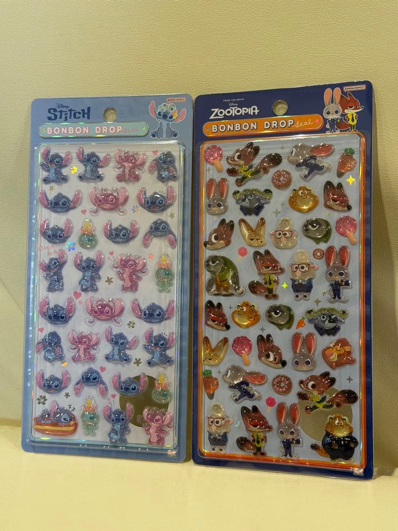 【正規品】Disney BONBON DROP seal 4枚セット