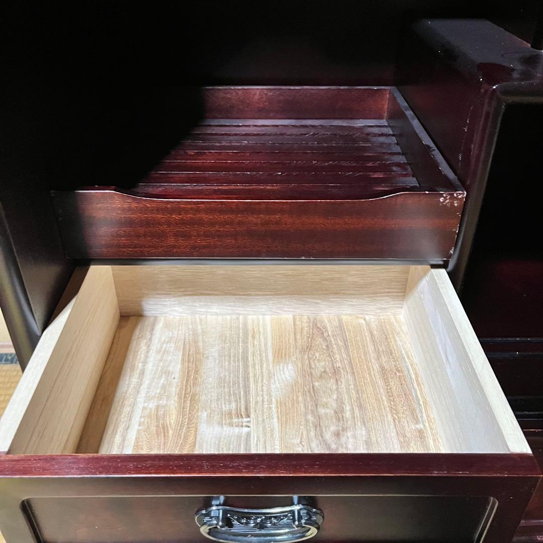 コンパクト　水引箪笥　ウォールナット