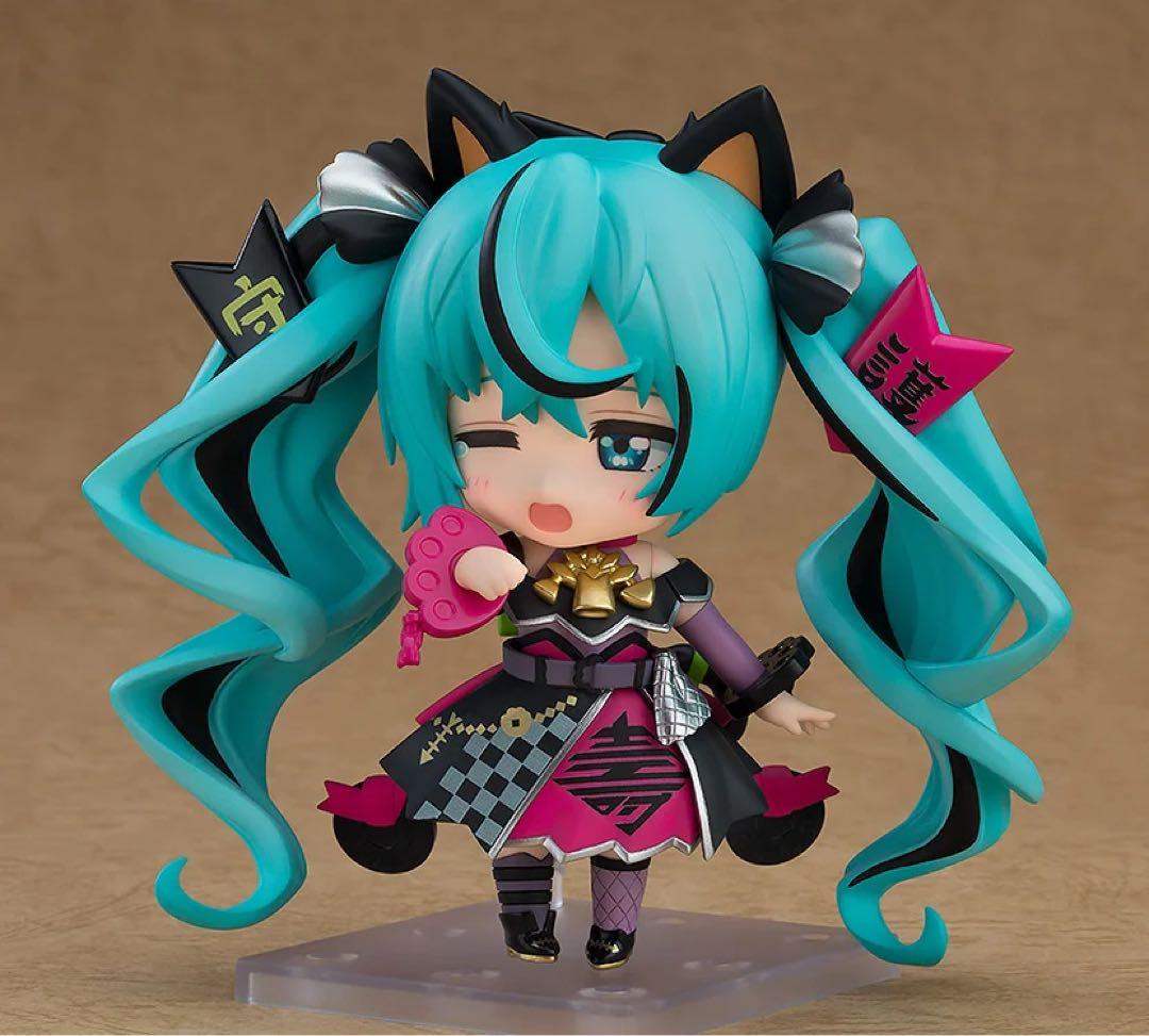 《新品未開封》ねんどろいど 初音ミク　招きミク　白黒セット