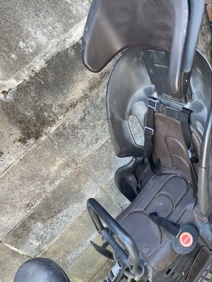 ジャンク品YAMAHA PAS Kiss 電動アシスト自転車 チャイルドシート付