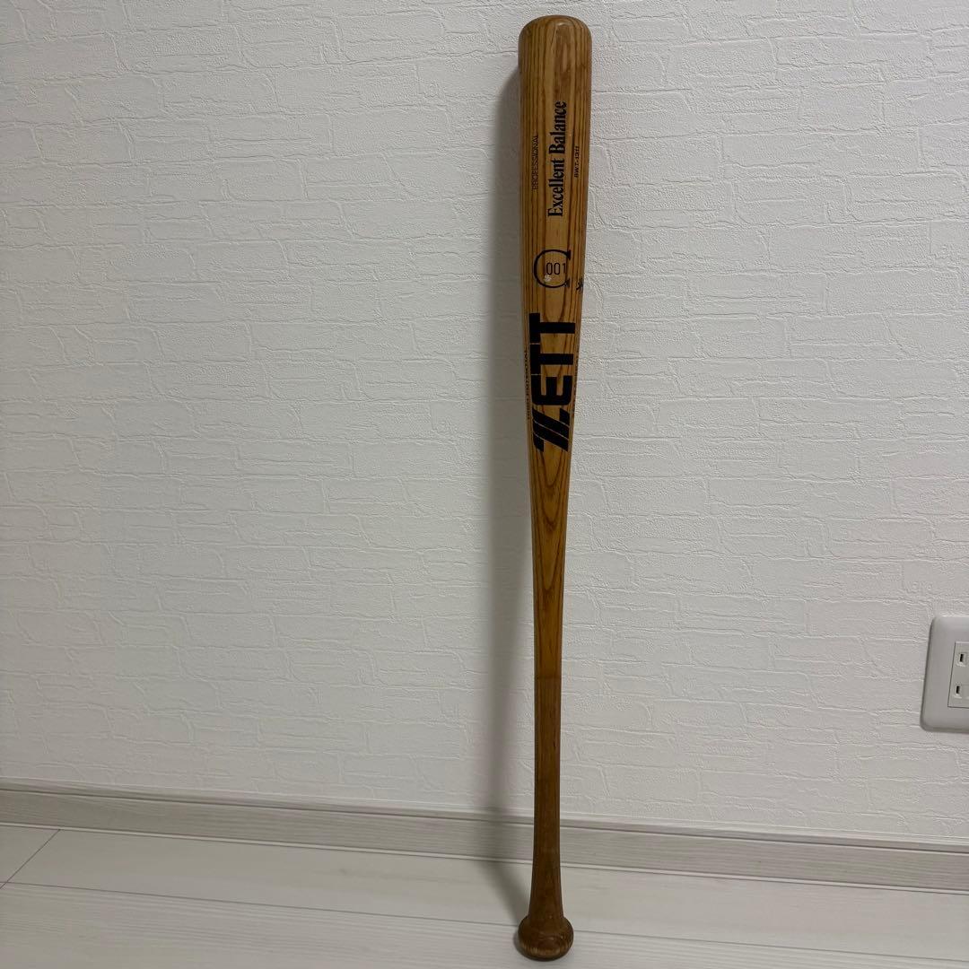 古田敦也 サイン入りバット 実使用 ZETT ヤクルトスワローズ 90s