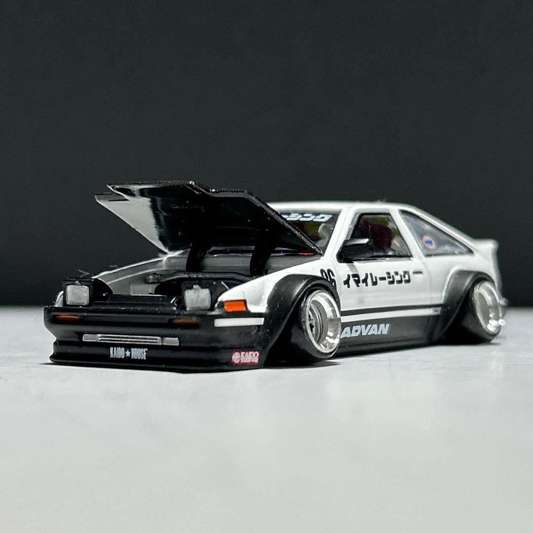 MINI-GT 街道ハウス　AE86改