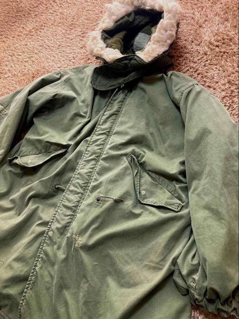 米軍実物 M65 モッズコート サイズS フルセット　　　 アルミジップ　初期型