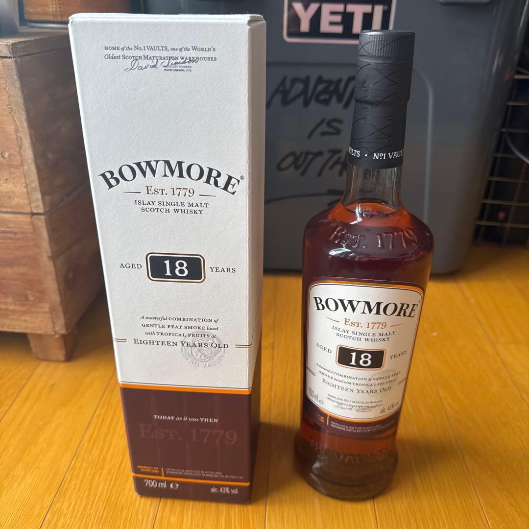 BOWMORE 18年、15年2本セット