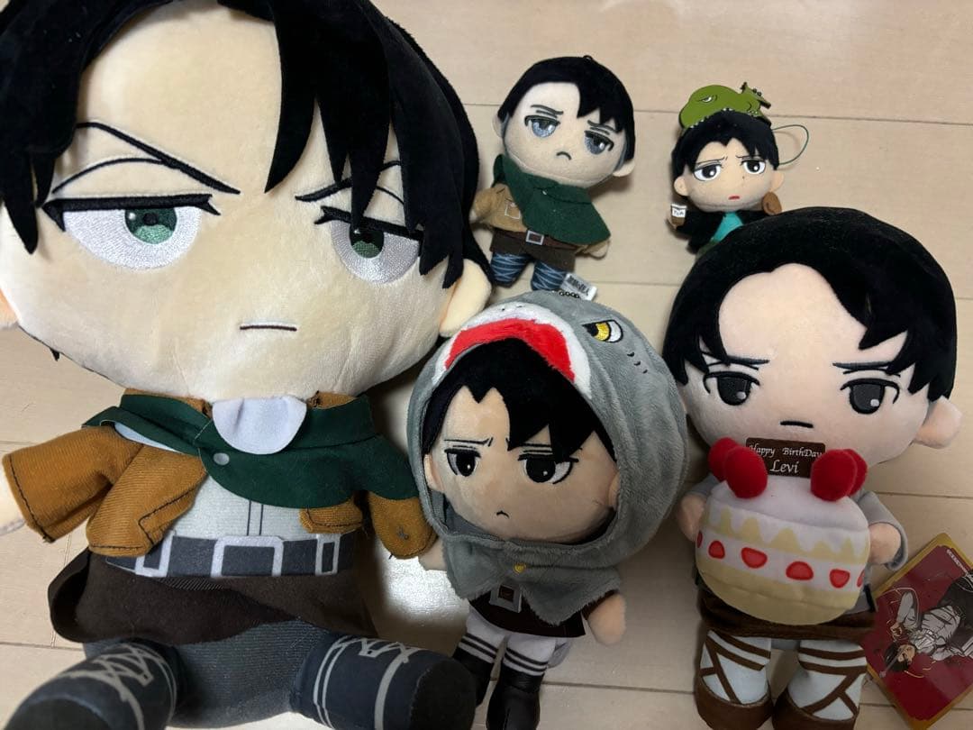 リヴァイ兵長 ぬいぐるみセット