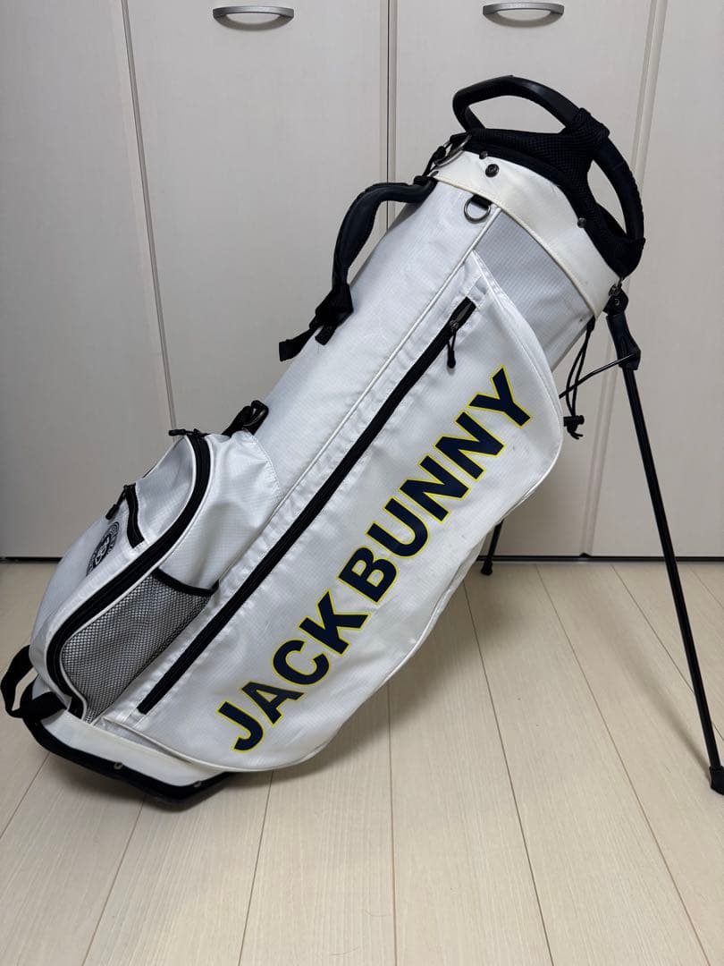 値下げ‼️JACK BUNNY キャディバッグ ホワイト