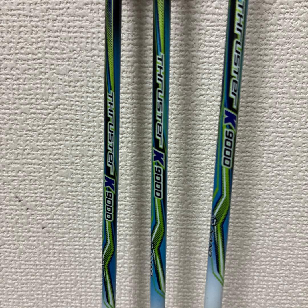 VICTOR スラスターK9000 バドミントンラケット 3本セット 4U