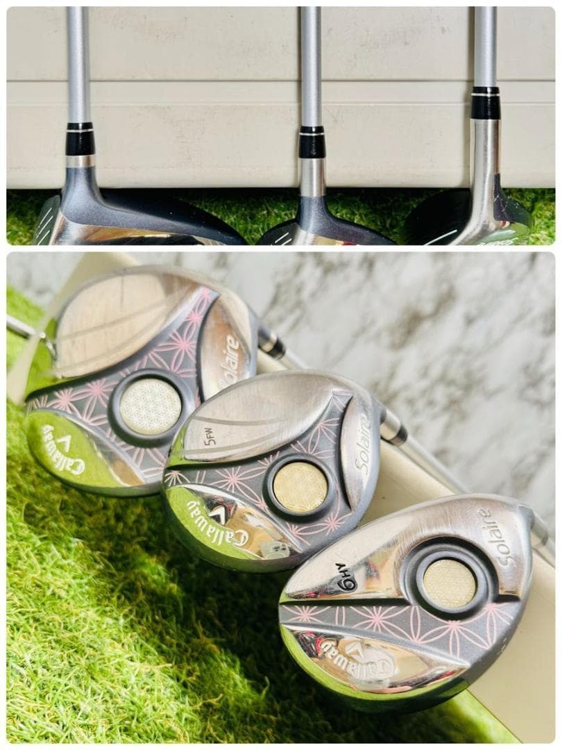 【現行モデル】キャロウェイ ソレイユ レディースゴルフセット 8本 L かんたん